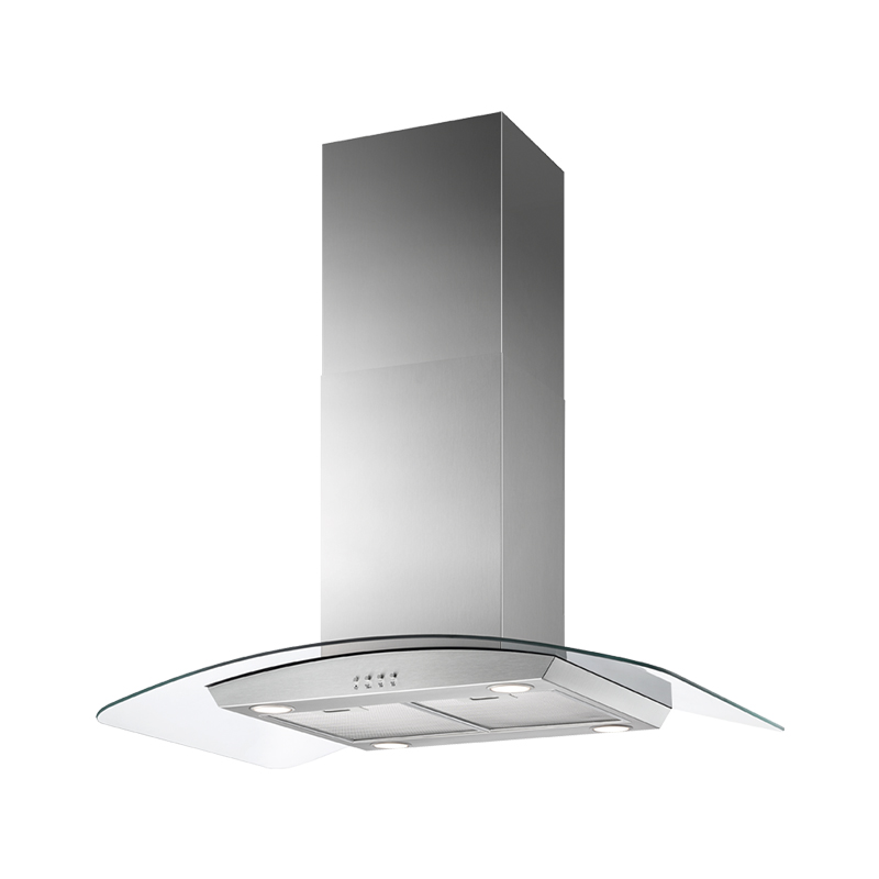 Electrolux Island Hood Steel 90Cm