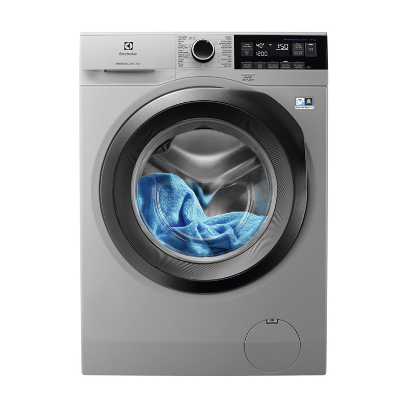 Electrolux Washing Machine 9Kg Silver